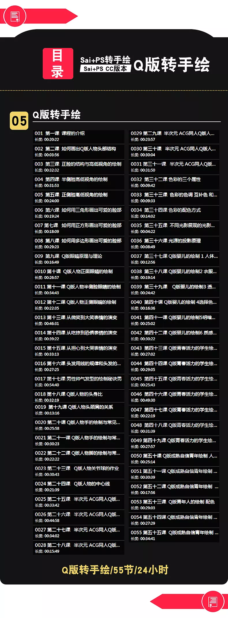 PS SAI 转手绘教程自学入门卡通Q版教程照片转手绘高清视频