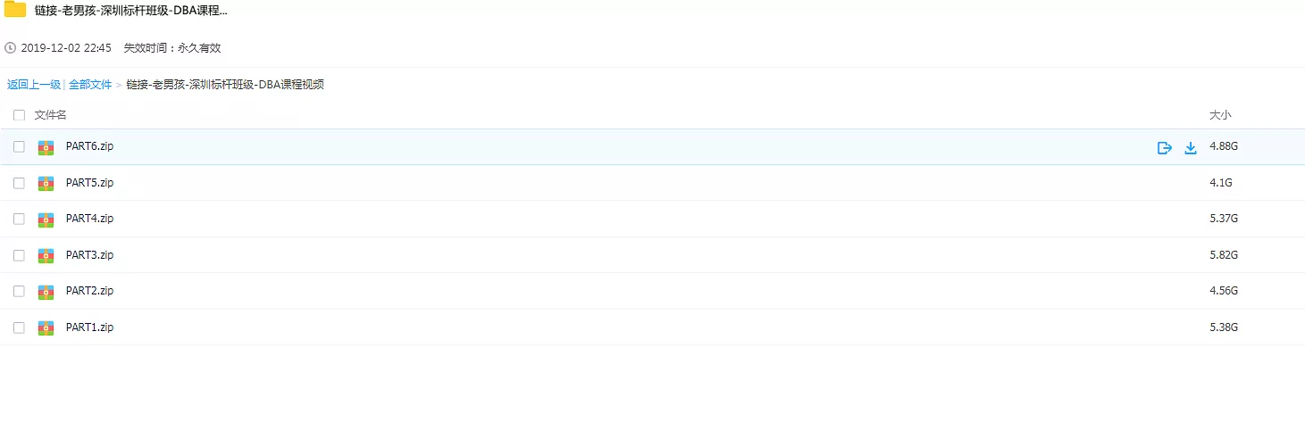 MySQL-DBA运维视频教程 老男孩ySQLs数据库运维高级班全新教程下载